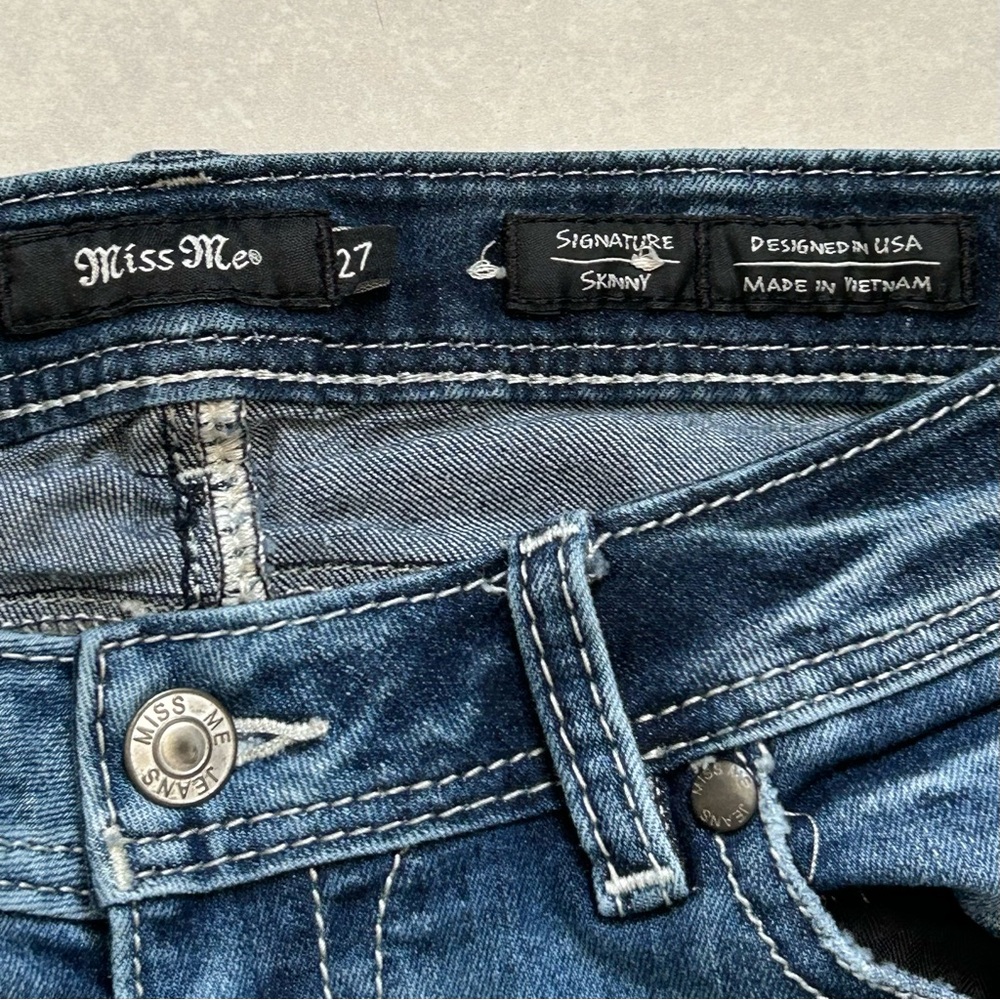 Miss Me signature Skinny Jeans size 27 - Picture 6 of 15